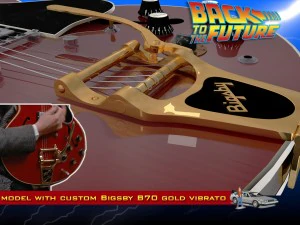 gibson es-345 guitar 3D Model