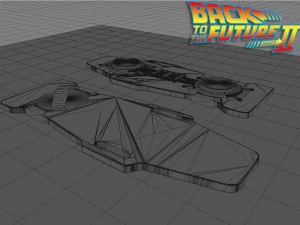 chester whitey noguras rising sun hoverboard 3D Model