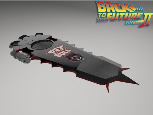 griff tannens pitbull hoverboard Modelo 3D