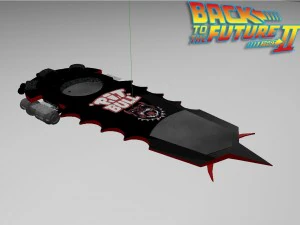 griff tannens pitbull hoverboard 3D Model