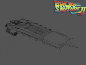 griff tannens pitbull hoverboard Modelo 3D