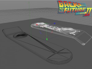 marty mc flys hoverboard 3D Модель
