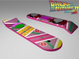 marty mc flys hoverboard 3D Модель