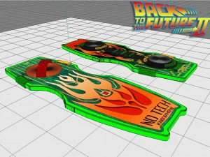 rafe data unger no tech hoverboard 3D Model