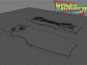 rafe data unger no tech hoverboard 3D Model