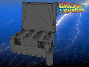 bttf plutonium box 3D Model