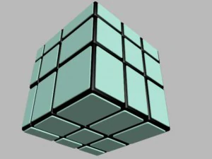 mirror cube 3D Model