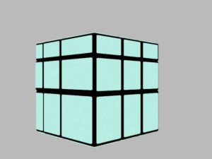 mirror cube 3Dモデル