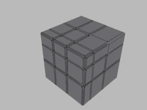 mirror cube 3D Model