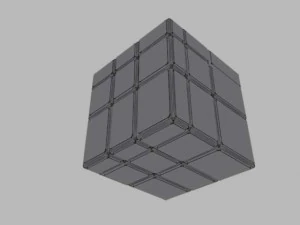mirror cube 3D Model