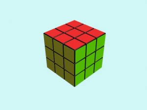 rubik cube 3D 模型