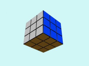 rubik cube 3D 模型