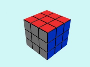 rubik cube 3D 模型