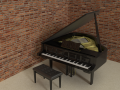 Piano 3D Model