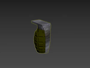 granataf1 Modello 3D