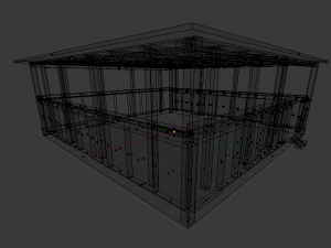 terrace obj model 2018 textured Modèle 3D