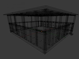 terrace obj model 2018 textured 3D Model