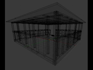 terrace obj model 2018 textured 3D Model