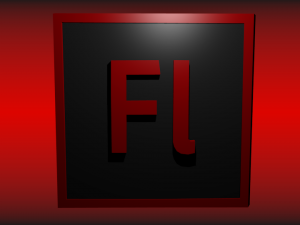 adobe fl logo 3D Model