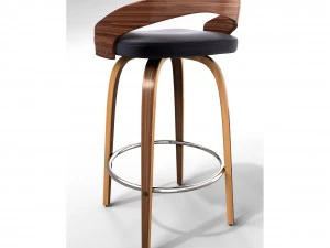 maxime 30 swivel bar stool 3D Model