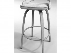 maxime 30 swivel bar stool 3D-Modell