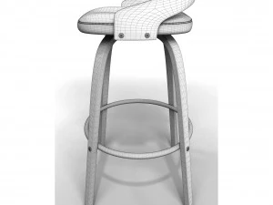 maxime 30 swivel bar stool 3D Model