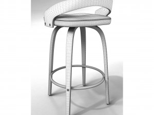 maxime 30 swivel bar stool 3D-Modell