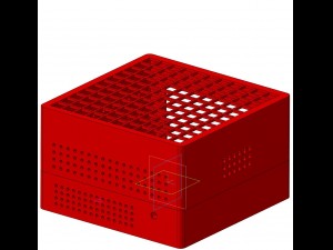 pc case mini-itx Model Cetak 3D