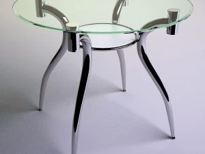 glass table 3D Model
