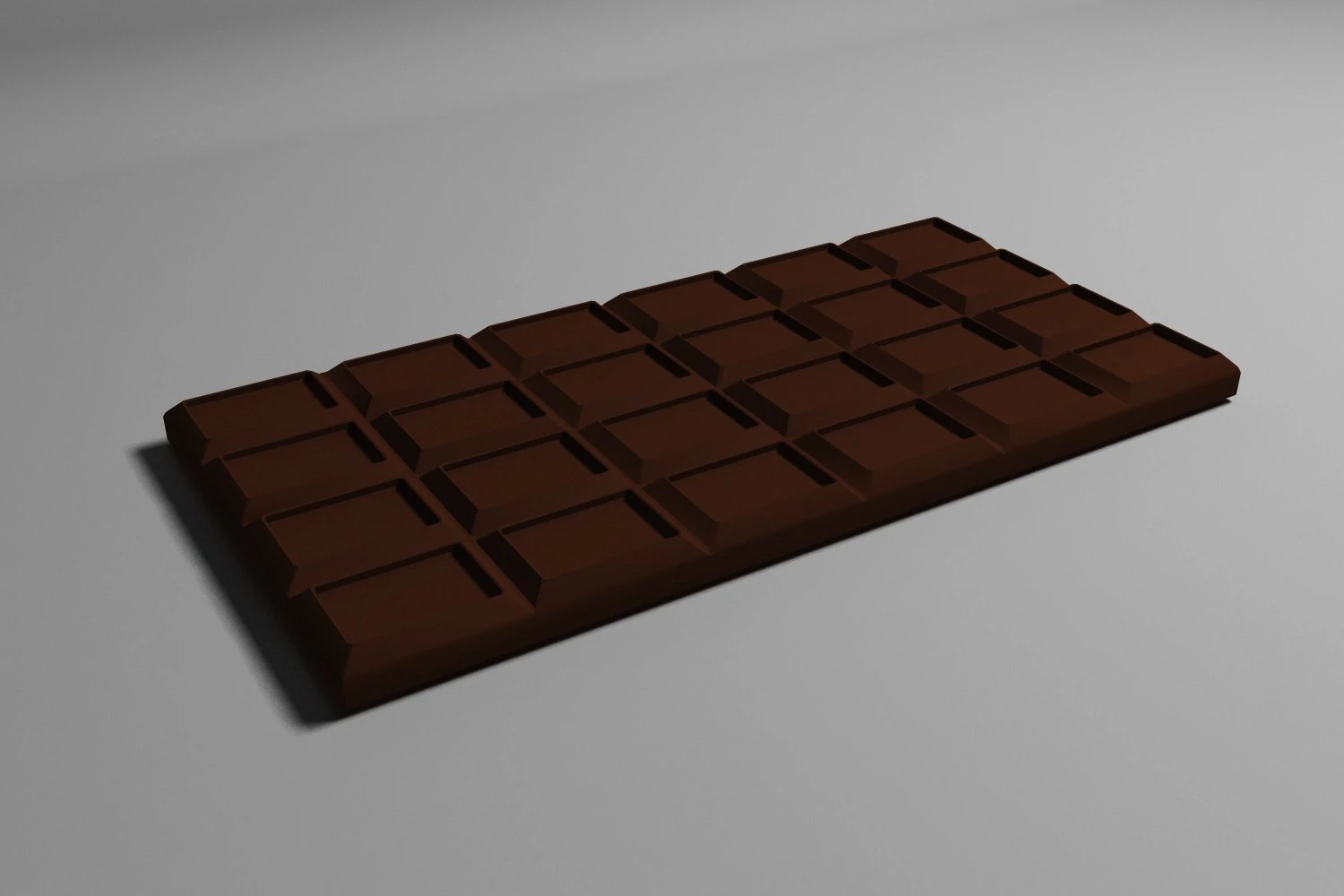 chocolate 3D Model .c4d .max .obj .3ds .fbx .stl .blend 