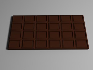 chocolate Model 3D