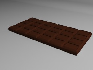 chocolate Model 3D