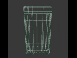 glass beaker Modèle 3D