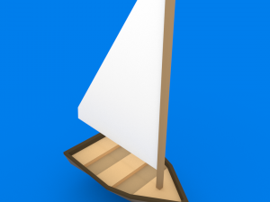 small boats kit Modèle 3D