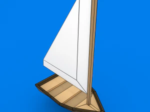 small boats kit 3D Model