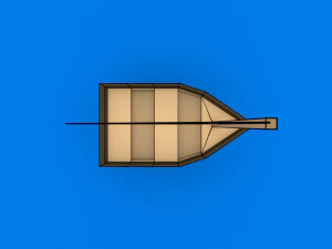 small boats kit 3D Model
