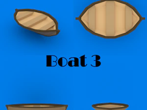 small boats kit 3D Model