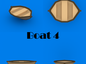 small boats kit Modèle 3D