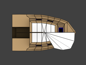 medium size sailing boats 3D 모델