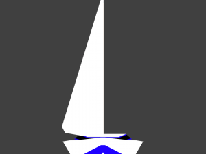 medium size sailing boats 3D 모델