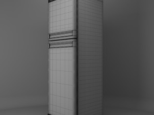refrigerator stinol 3D 모델