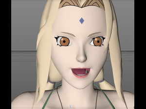 tsunade swimsuit - naruto shippuden 3D मॉडल