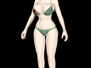 tsunade swimsuit - naruto shippuden 3D मॉडल