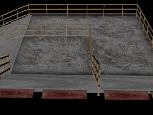 stairs street Modelo 3D