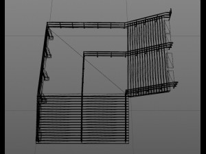 stairs street Modelo 3D