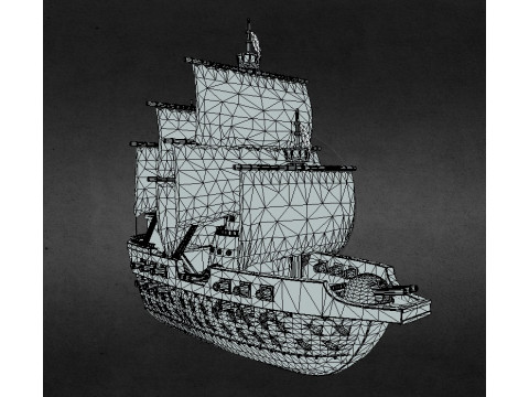 Buque Marine - One Piece 3Dモデル