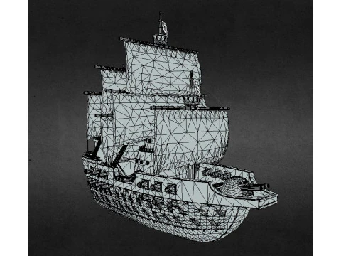 Buque Marine - One Piece 3D Model