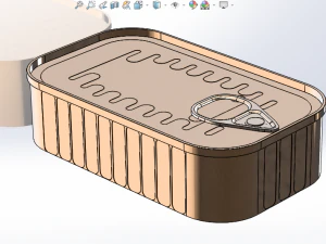 botes de conserve 3D Model