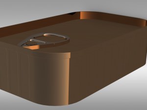 botes de conserve 3D Model