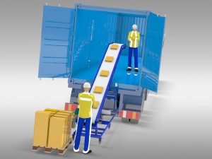 convoyeur mobile Modelo 3D